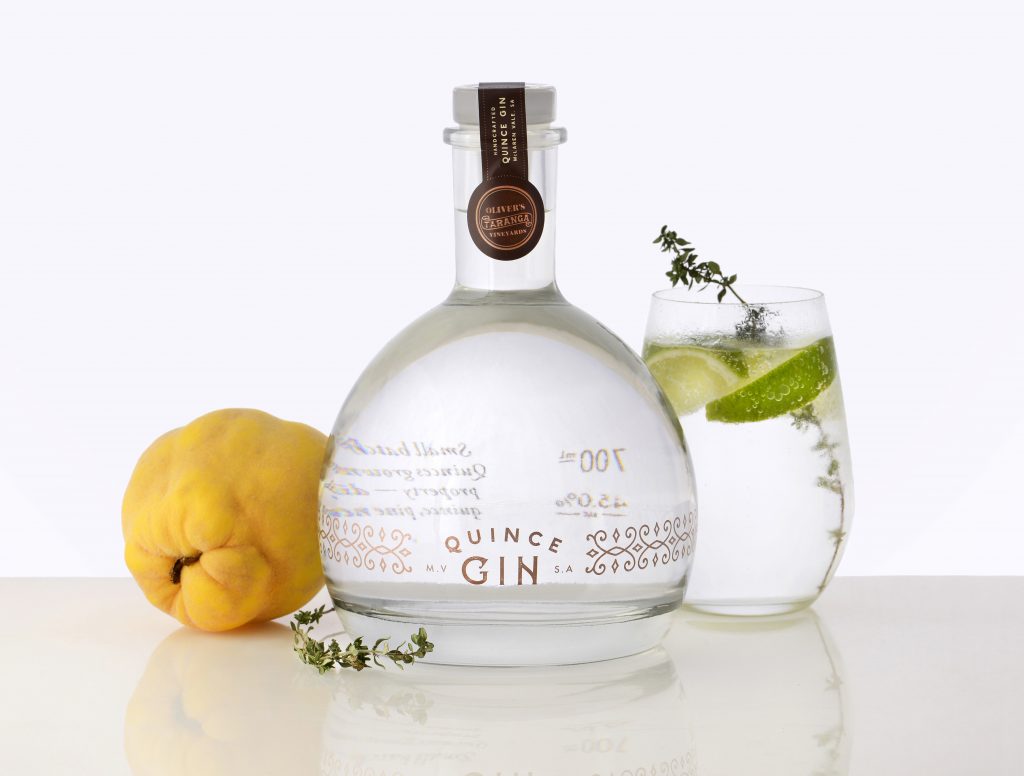 Quince Gin cocktail recipes Oliver's Taranga Vineyards