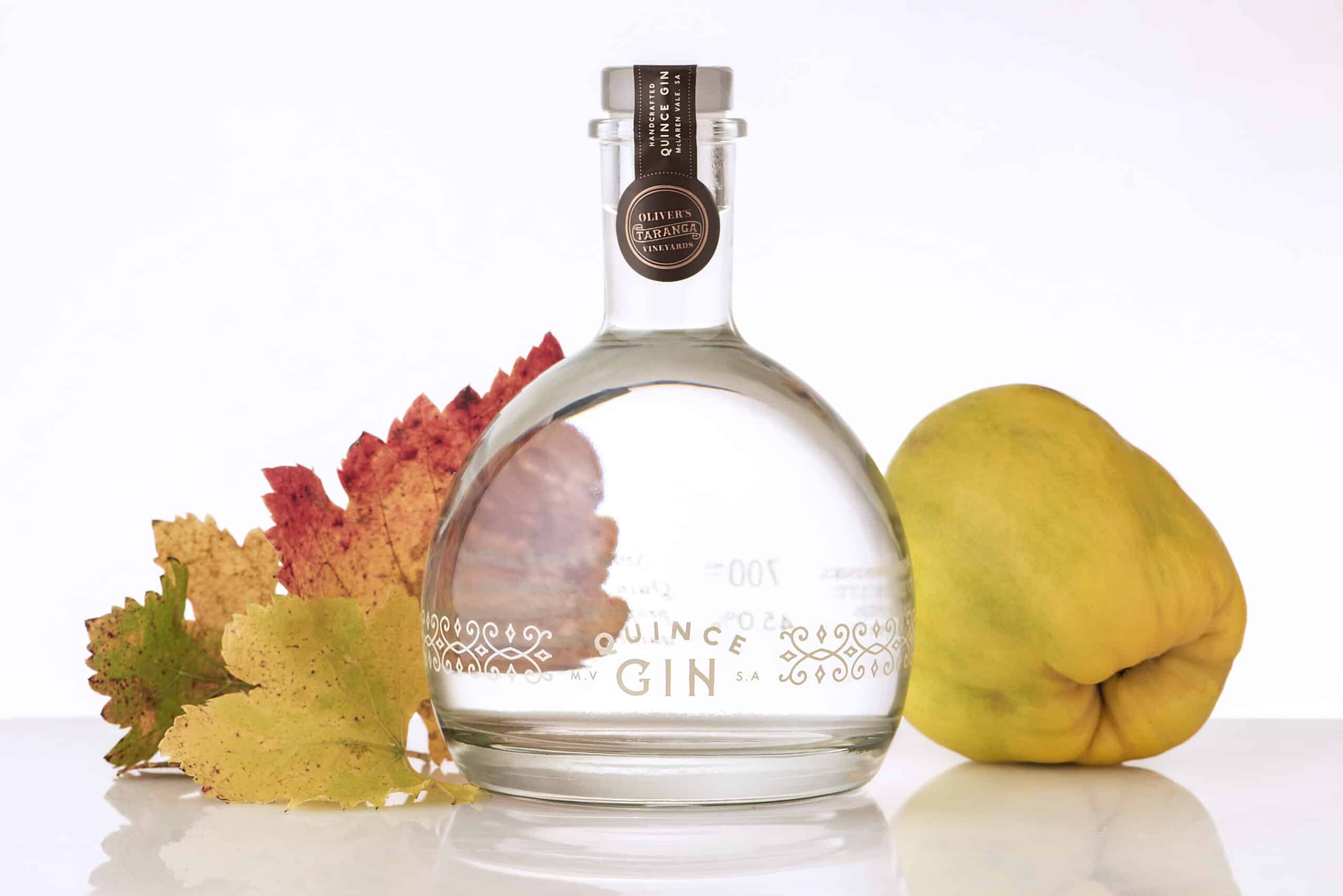 Quince Gin Oliver's Taranga Vineyards
