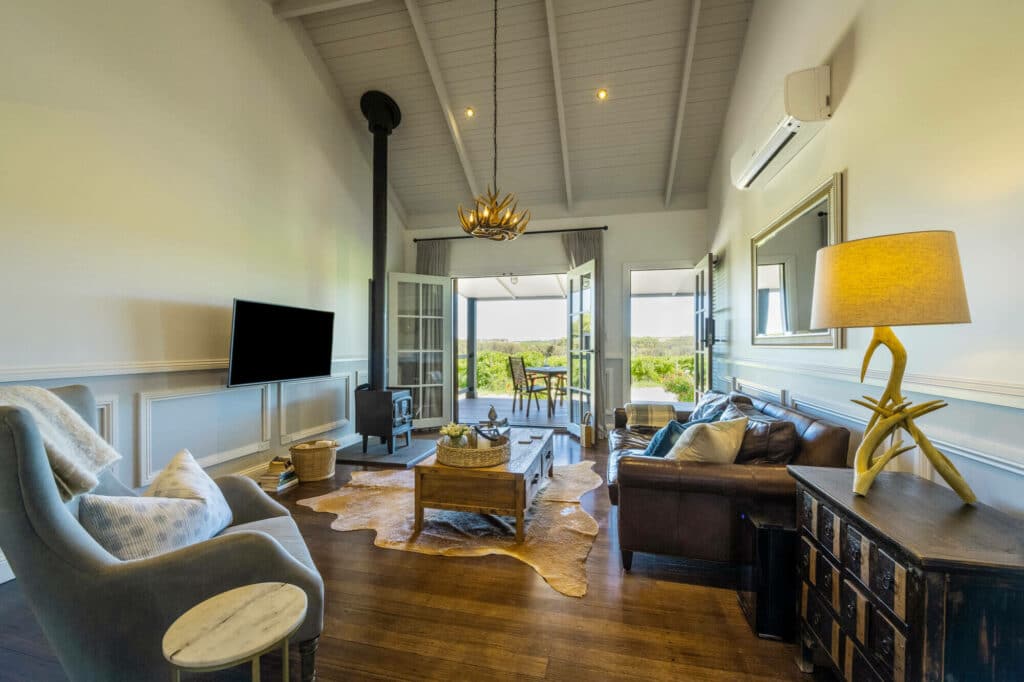 Boutique Luxury Accommodation The Ardmore Lounge Views The Vineyard Retreat McLaren Vale | 2024