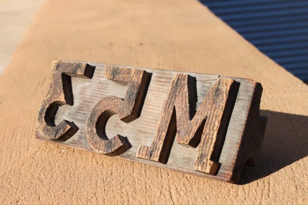 Old wooden M53 Brand 