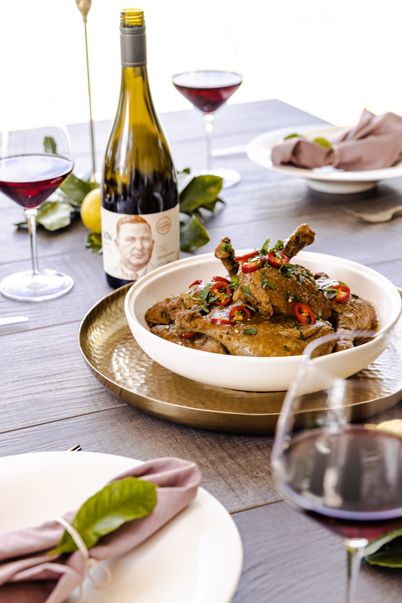 Duck Rendang & RW Grenache