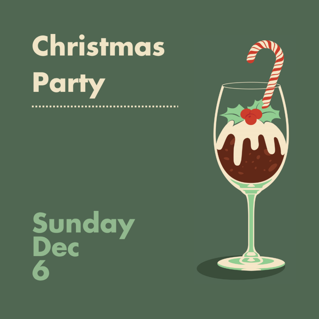 Christmas Party - Sun 6 Dec 2 NOV 22 Party 1 | 2026